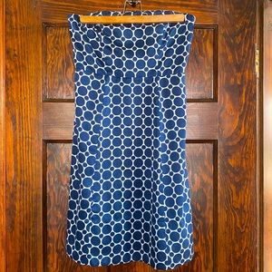 The Limited silk polka dot cocktail dress